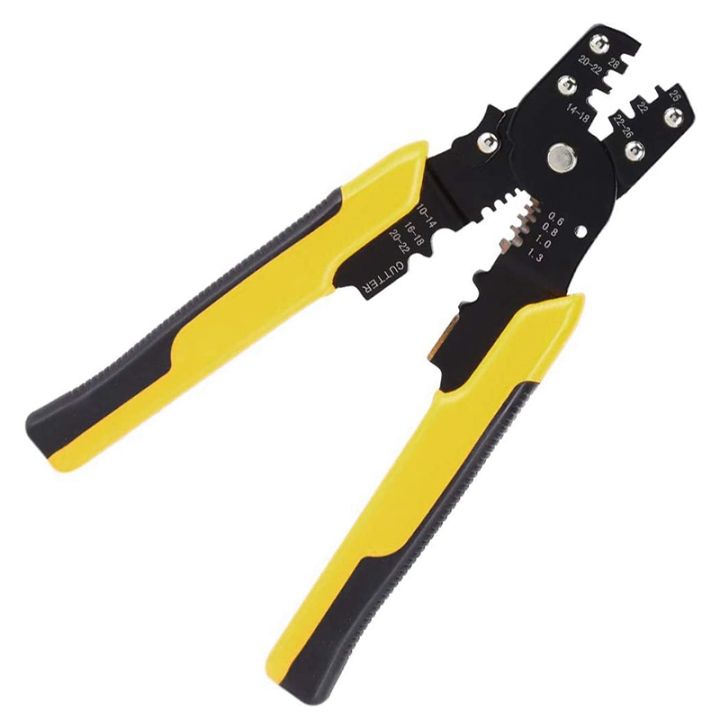 1 Pcs Crimp Tool Crimper Plier Wire Crimpers Adjustable Crimping Range ...