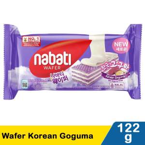 Camilan Makanan Ringan Wafer Nabati 122 Gram Korean Goguma White Vanilla Pink Lava Richoco Chocolate Richeese Cheese