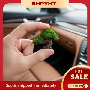 SHPYHT✨ Display Screen Tree Ornament 1PC Creative Car Dashboard Decor Car Interior Scene Decor for Personalized Style