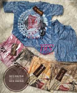 Pilihan Warna Setelan Kaos Anak Usia 1-7 Tahun Grosir Batik Setelan Kaos Jogja