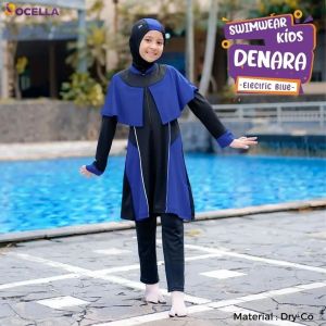 Rocella Swimwear Kids Denara - Baju Renang Anak perempuan Muslimah
