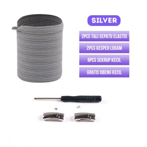 CIJI Tali Sepatu Magnet / Tali Sepatu Simple / Shoelace Magnetic Simple Lazy
