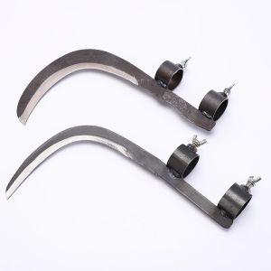 Hand Forged Sickle 65# Mn Steel - Sharp Never Rust Cut High Branches Without Ladder!