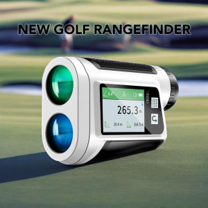 REVASRl  Laser Golf Rangefinder 600 Yards With Slope Compensation Flag Lock Vibration and Clear HD Screen Laser Range Finder for Golfing