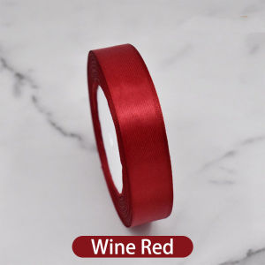 1PC 0.6CM Gift Satin Ribbon Colorful Sewing Ribbon Handmade Ornament Gift Accessory
