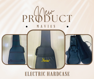 Mavies Double & Single Straps Guitar Hard Case For Electric Guitar 41 Inches