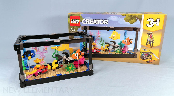 Ubuy Lego Creator 3in1 Fish Tank Building Set 31122 Toy Lego