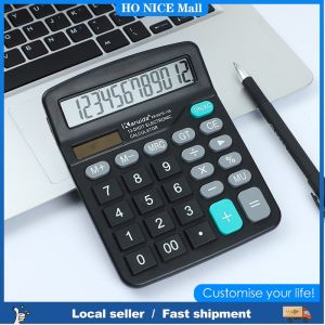 Electronic Calculator 12 Digit Display Multi-functional Big Button for Business Office School