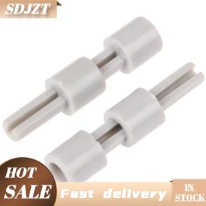 SDJZT 2/4pcs Mixer Potentiometer Lengthening Shaft Grey Plastic Extension Shaft