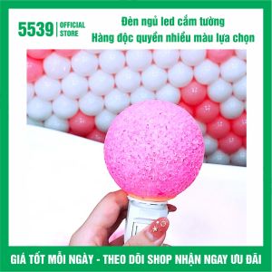 Đèn ngủ led cắm tường nhiều màu lựa chọn Hot trend - Shop 5539