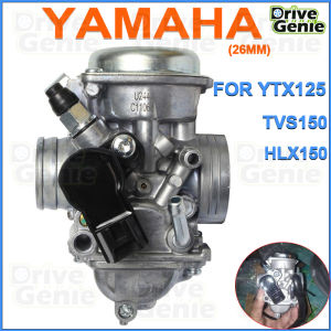 Yamaha Carburetor Carb Fit Ytx125 Hlx125 TVS150 (26MM) Made In Japan A-Class Quality Brand New Carb