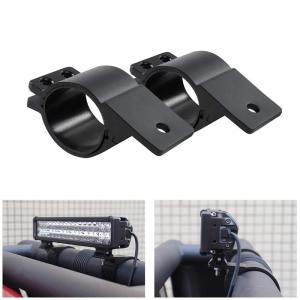 Car Bullbar Mounting Bracket Clamp LED Worklight Bar Holder SUV Front Bull Bar Tube Roll Cage Lamp Mounting Holder Stand