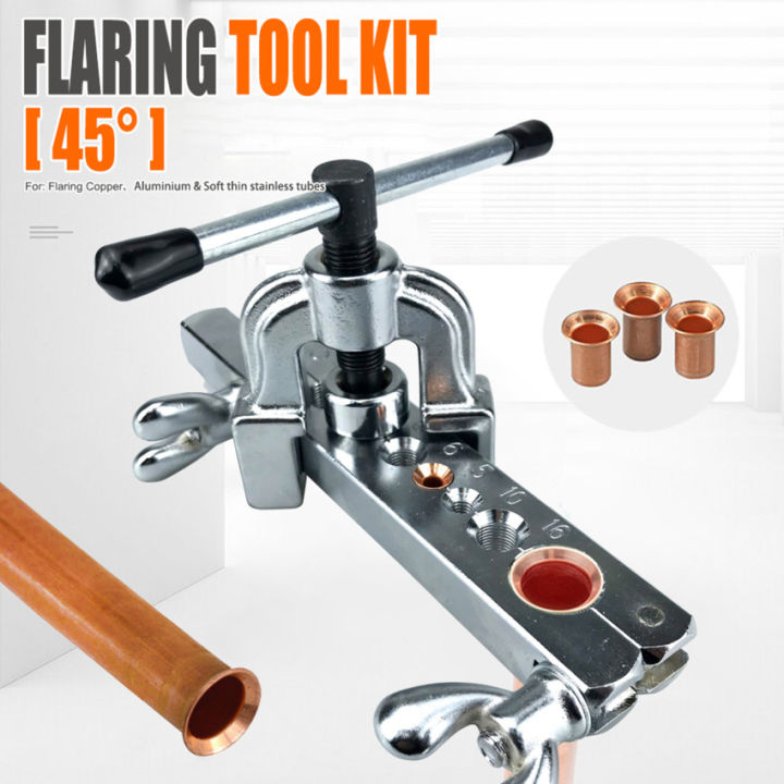 Copper Tube Expander 45 Degree Flaring Tool Kit Of Copper Tube Expander