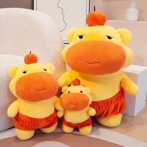 Mới 45cm Dễ Thương Sang Trọng Lulu Capybara Hoạt Hình Động Vật Búp Bê Mềm Mại Đáng Yêu Cá Heo Búp Bê Sang Trọng Đồ Chơi Trẻ Em Quà Tặng Sinh Nhật