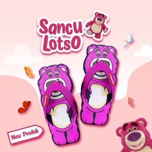Sandal Lucu SANCU (SANDAL SENDAL LUCU) ANAK Karakter Lotso