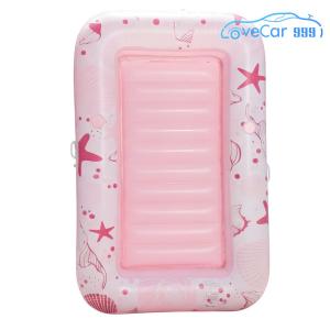 PVC Inflatable Tanning Water Lounge Chair Dual-Use Sunbathing Floating Raft Thicken Pool Float Mattress Swimming Pool Accessories
