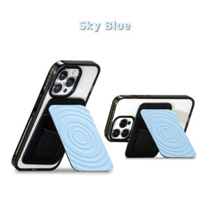 INOVAGEN Magnetic Phone Holder with Card SlotPocket Pouch NFC-enabled Card HolderEasy SwipeDesk Phone Stand