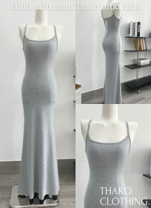 Đầm Xòe 2 Dây Đuôi Cá Nhiều Màu - Tharo Clothing [DAM00055]