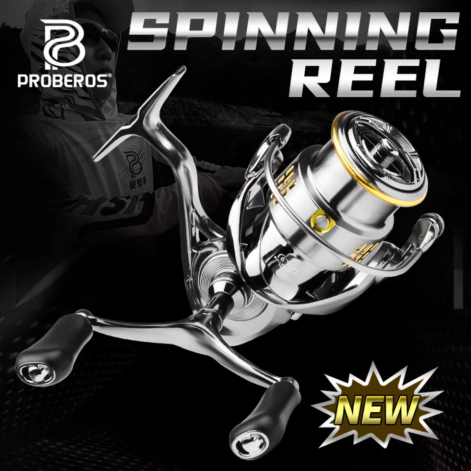 Proberos Reel Fishing 1500-2500-3500 Series Spinning Reel Double