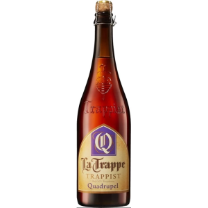 La Trappe Quadrupel 10% ABV Trappist Beer 750ml Amber Ale Malty Sweet Caramel