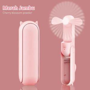 Kipas Angin Portable Fan 4800mAh Mini Fans Usb Rechargeable Pocket Desk Handheld Fan