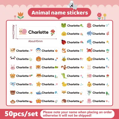 💥สติกเกอร์ชื่อกันน้ำ 💥Sticker Customized กันน้ำ ไม่เลอะ ฉีกไม่ขาด แน่น ติดปากกา ติดเครื่องเขียน พร้อมลอกติด สติ๊กเกอร์ สติ๊กเกอร์พิมพ์ชื่อ สติ๊กเกอร์ชื่อ สติ๊กเกอร์ติดรองเท้า ติดกระติกน้ำ ของใช้