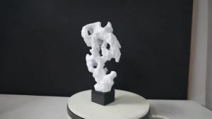 xpkQ Resin Handicrafts White Coral Ornaments Abstract Stone Statue Sculpture Decorative Figurines Home Decoration Accessories 3T7R1