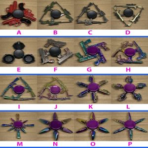 PUBG Item fidget hand spinner toy/toys/game/games/mainan/permainan/budak