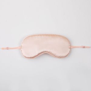 JON09 Ventilate Shading Sleeping Mulberry Silk Fashion Silk Sleep Eye Soft Hanging Ear Sleeping Eye Patch Travel