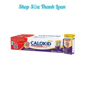 (HSD T7-2026) Thùng 24/ 48 Hộp Sữa Pha Sẵn Vitadairy CALOKID GOLD 110ml.
