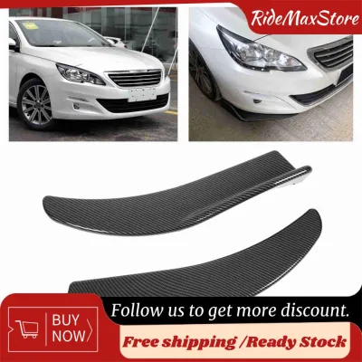 Keenso 2Pcs Rear Trunk Spoiler Universal Fit ABS Car Rear Wing Spoiler for Seat with High Temperature Smooth Surface (Bright Black)