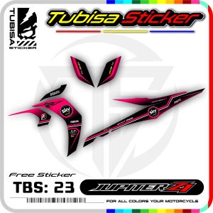 Sticker Striping Jupiter Z1 - Stiker Striping Variasi Motor Jupiter Z1. TBS.23