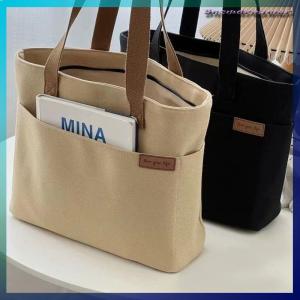 Snowdreamer New Canvas Tote Túi cho phụ nữ công suất lớn duy nhất Vai Túi sinh viên các lớp học đi lại mang túi Phụ nữ túi xách giản dị