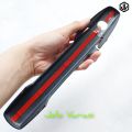 Cover Handle Pegangan Pintu Mobil Brio 2012 - 2017 Hitam Doff. 