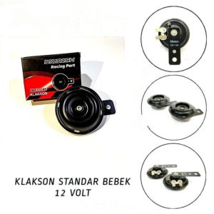 PAKET KLAKSON STANDAR BEBEK MATIC 12 VOLT HORN PLUS RELAY KLAKSON PUTUS PUTUS 12 VOLT