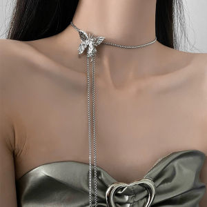 Vòng cổ nữ choker cá tính thời trang hình Con Bướm thời trang Hàn Quốc