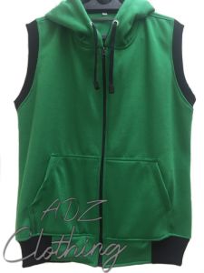 Jaket Zipper Hoodie Rompi Polos Hodi Jumper Pria/Wanita Model Casual Pakaian Ukuran Besar dan Kecil Tersedia juga Big Size/Jumbo Tanpa Lengan Bahan Kain Flecee Warna Hijau Fuji Kombinasi Hitam Size S/M/L/XL/XXL/XXXL Pemesanan Bisa COD/ Bayar Ditempat