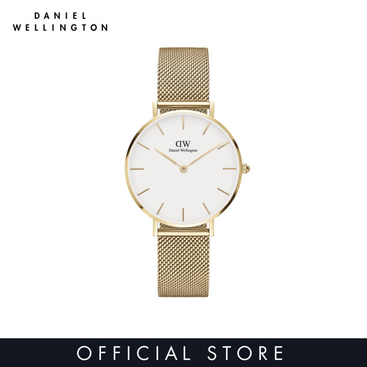 Gold dw shop watch