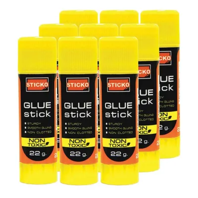 ส่งด่วน! ตราช้าง กาวแท่ง 10 กรัม แพ็ค 12 แท่ง Elephant Glue Stick 10G. 12 Pcs/Pack สินค้าราคาถูก พร้อมเก็บเงินปลายทาง