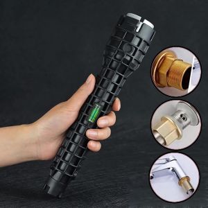 Kunci Pas Wastafel Pipa 8 in 1 Kran Wrench Faucet Sink Installer Ledeng JG5236