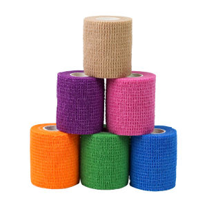 Self Sticking Elastic Wrap Bandage Breathable Medical Sports Pet Bandage