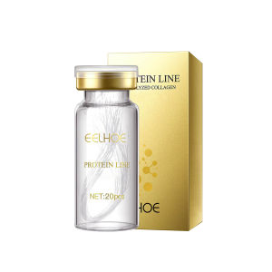 Eelhoe Protein Lifting Line Kit Face Absorbable Wrinkle Firm Soluble Protein Thread Face Lift Plump Silk Fibroin Line Carving Anti-aging Essence Fade Fine Lines Smooth Firming Moisturizing Serum No Needle Facial Filler Collagen Anti Wrinkle Essence