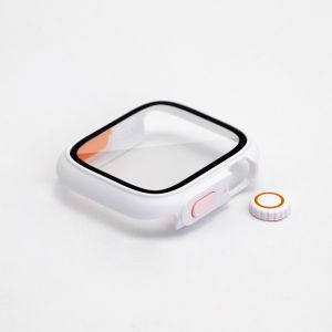 Appearance Upgrade To Ultra 49mm for Apple Watch 8 7 45mm 41mm Case Tempered Glass for I Watch 6 5 4 44mm 40mm Change To Ultra