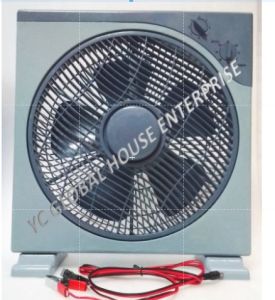 DC Box Fan 12Vdc / 12 inches NO Solar Panel USE battery (Ready Stock in Malaysia)