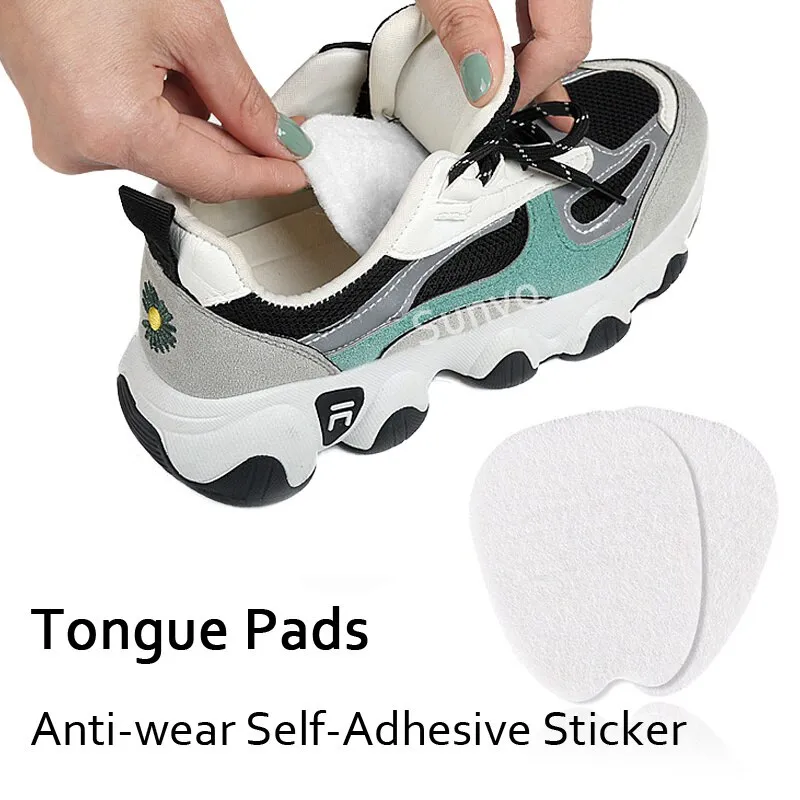 Foot Tongue Pads Felt Forefoot Pad For Shoes Foot Pain Protector