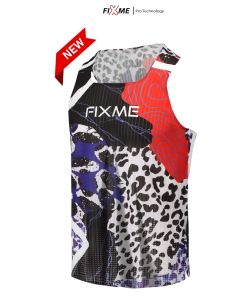 (3สีใหม่ ) ชาย  FIXME Race Vest เสื้อกล้ามวิ่ง ผ้าคุณภาพสูงจาก อิตาลี