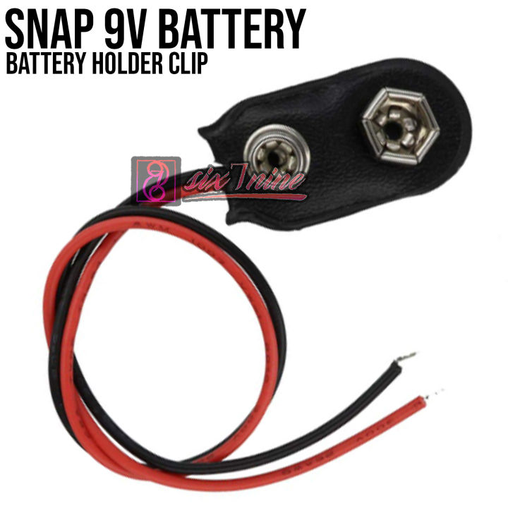 Snap on 9V Battery Holder Clip Connector Lazada PH