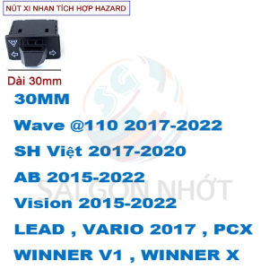 COMBO 7 món MẠCH NHẠI CÒI Xe Máy + CÔNG TẮC XI NHAN HAZARD + 4 BÓNG LED T15 + CỤC CHỚP XI NHAN Nhanh Chậm