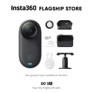 Insta360 GO 3S กล้องแอคชั่น รองรับ วิดีโอ 4K เหมาะถ่ายมุม POV กล้องแมว Tiny Action Pocket Camera
