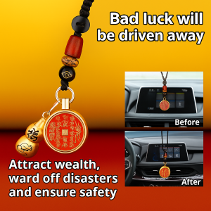 【Good Luck/Open the Treasury】  Mountain Ghost Spending Money Zodiac Pendant/Zodiac Guardia